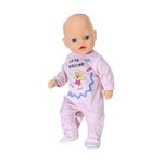 Zapf Creation 830574 - BABY born - Petite grenouillère rose 36 cm