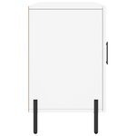 vidaXL Buffet blanc 100x36x60 cm bois d'ingénierie