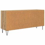 vidaXL Meuble TV Chêne artisanal 103 5 x 30 x 50 cm Bois d'ingénierie