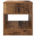 vidaXL Table d'appoint 2 Pièces Bois ancien 40 5 x 40 x 45 cm