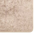 vidaXL Coureur de Tapis MARSA Beige 80 x 350 cm Polyester et PVC