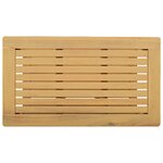 vidaXL Table d'appoint Huile Naturelle 70 x 40 x 45 cm