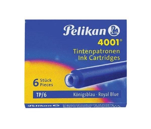 cartouches d'encre 4001 TP/6, vert PELIKAN