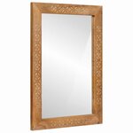 vidaXL Ensemble de mobilier de salle de bain avec porte 2 Pièces Marron