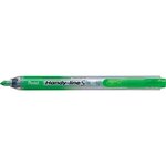 Surligneur Handy-Line S Rétractable/Rechargeable Vert clair x 12 PENTEL