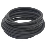vidaXL Tuyau d'air hybride noir 0 6" 5 m caoutchouc et PVC
