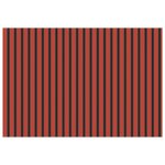 vidaXL Toile de rechange pour auvent orange et marron 400 × 350 cm