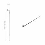vidaXL Bande LED 12 Pièces Noir et Multicolore 1745 mm