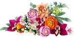 LEGO Botanicals - Bouquet de Fleurs Roses - Set de Décoration 10342 pour Adultes