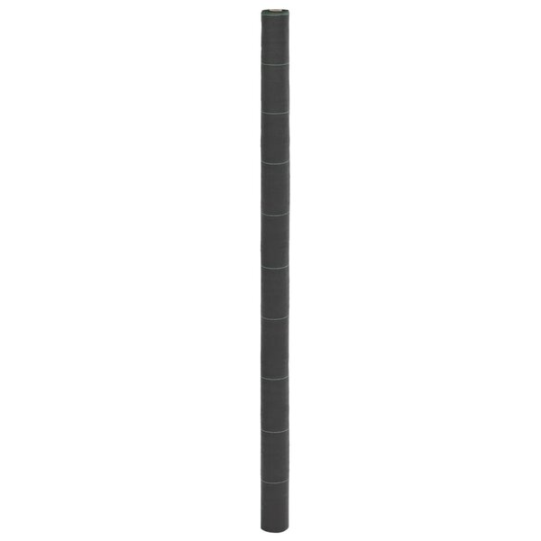 vidaXL Membrane anti-mauvaises herbes noir 2x25 m PP
