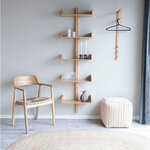 Rampe à vêtements en bambou