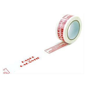 6x rouleaux de ruban adhésif "BANDE DE GARANTIE" Silencieux