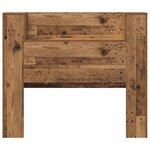 vidaXL Tête de lit Bois ancien 120 x 15 x 103 5 cm Bois d'ingénierie