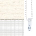 vidaXL Store zèbre beige marbré largeur du tissu 120 9 cm polyester