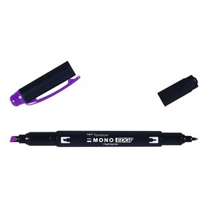 Surligneur Double Pointe MONO edge violet TOMBOW
