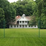 vidaXL Clôture en grillage métallique avec poteaux Acier 25x1 5m Vert