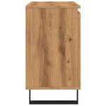 vidaXL Armoire de salle de bain chêne artisanal 58x33x60 cm