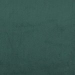 vidaXL Fauteuil relaxant pivotant Vert foncé 63 x 75 x 76 cm Velours