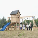 Aire de jeux - Toboggan bleu - Duncan