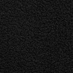 vidaXL fauteuil Noir 76 x 94 x 102 cm Tissu Sharpa