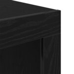 vidaXL Table basse Chêne noir Bois d'ingénierie