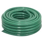 vidaXL Tuyau d'arrosage avec jeu de raccords vert 0 75" 50 m PVC