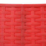 vidaXL JupedesapindeNoël Rouge Ø 65 x 23 cm Plastique