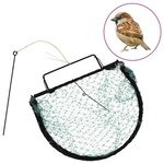 vidaXL Piège à oiseaux vert 30 cm acier