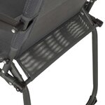 Bo-Camp Chaise de camping Copa Rio Comfort XXL Air Gris