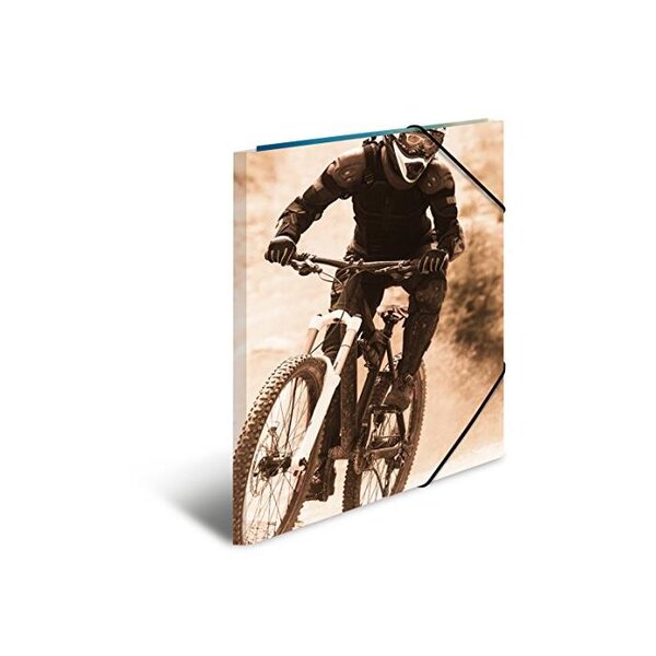 Chemise à élastiques 'velo tout terrain'  en carton HERMA