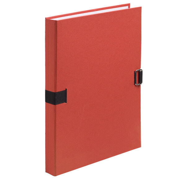 Chemise extensible fibres papier 100  recyclées coloris rouge EXACOMPTA