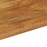 vidaXL Dessus de table 120x30x2 5cm rectangulaire bois massif manguier