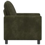 vidaXL Canapé Vert 76 x 81 x 87 5 cm Polyester