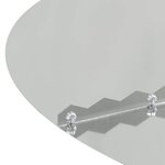 vidaXL Anneaux d'arbre plats 5 Pièces Argent Ø30 / 60 cm Acier galvanisé