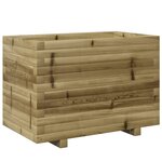 vidaXL Jardinière 70x40x49 5 cm bois de pin imprégné