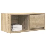vidaXL Meuble TV chêne sonoma 60x31x25 5 cm bois d'ingénierie
