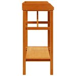 vidaXL Supports pour plantes Marron 75 x 40 x 90 cm Bois massif en pin