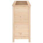 vidaXL Lit surélevé de jardin 119 5x40x78 cm bois de pin massif