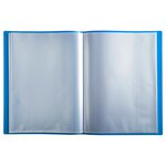 Protège-documents En Polypropylène Souple Opak 160 Vues - A4 - Bleu Clair - X 8 - Exacompta