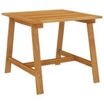 vidaXL Ensemble de salle à manger de jardin 5 Pièces Beige