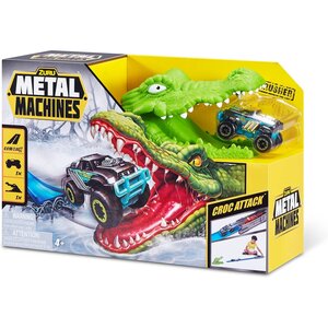 Zuru 6718 - Metal machines - Crocodile - Piste avec lanceur