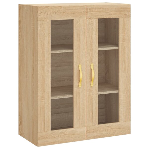 vidaXL Armoire murale chêne sonoma 69 5x34x90 cm