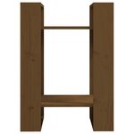 vidaXL Bibliothèque/Séparateur de pièce Marron miel 41x35x57 cm Pin