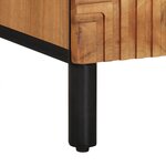Buffet TV vidaXL 100x33 5x46 cm en Bois Massif d'Acacia