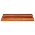 vidaXL Dessus de table bois massif d'acacia 25-27 mm 60x100 cm