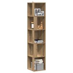 vidaXL Armoire d'angle chêne artisanal 33x33x165 cm bois d'ingénierie