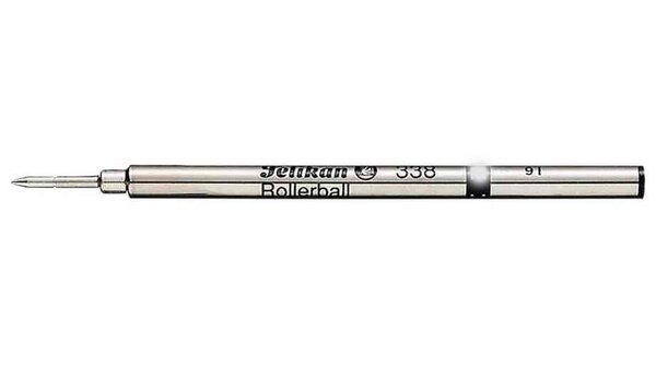 Recharge Stylo roller à encre 338 Pte Moyenne Noir PELIKAN
