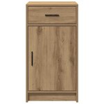 vidaXL Buffet chêne artisanal 40 x 40.5 x 75 cm Bois d'ingénierie