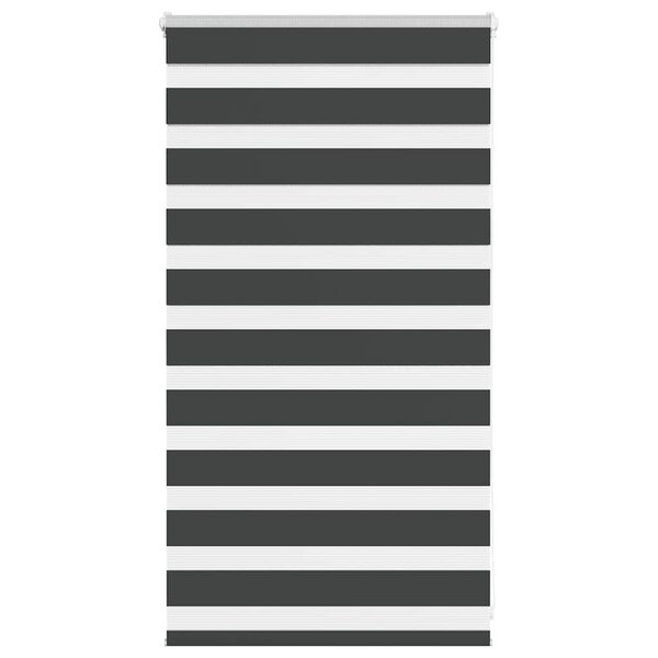 vidaXL Store zèbre noir 85x100 cm largeur du tissu 80 9 cm polyester