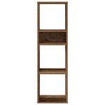 vidaXL Bibliothèque vieux bois 34x31x112 cm bois d'ingénierie